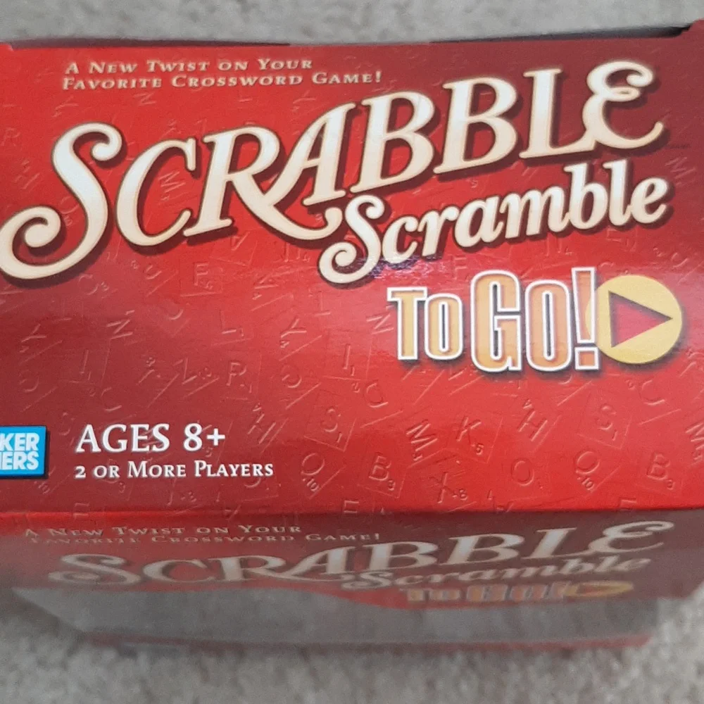 Hasbro nib scrabble